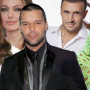 Angelina Jolie, Ricky Martin et Kazem el Saher au Congrès Mondial des Enfants Arabes