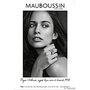 Lucie Lucas, nouvelle égérie glamour pour Mauboussin