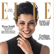 Rym Saidi fait la couverture de Elle Midlleeast