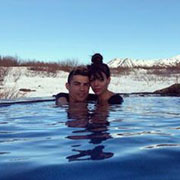 Cristiano Ronaldo : Vacances (glaciales) de l'amour avec Georgina