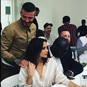 Victoria et David Beckham : Amoureux et tactiles à la Fashion Week