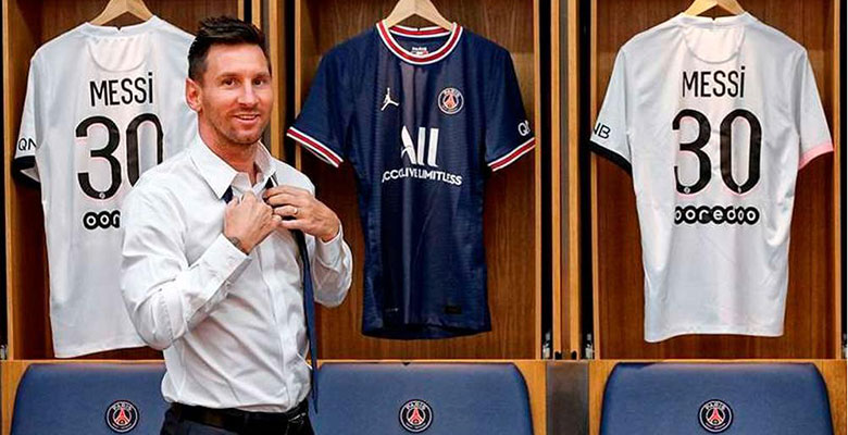 PSG : combien coûte le maillot de Lionel Messi ?